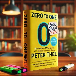 خلاصه کتاب از صفر به یک یا صفر تا یک ❤ نوشته پیتر تیل ✅ (Zero to one – Peter Thiel) + PDF