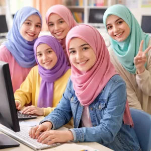 آموزش ICDL برای نوجوانان در هنرستان دخترانه سما ساری | مهارت کامپیوتر و سواد دیجیتال